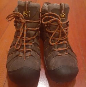 KEEN Flint Mid Steel Toe Work Boots